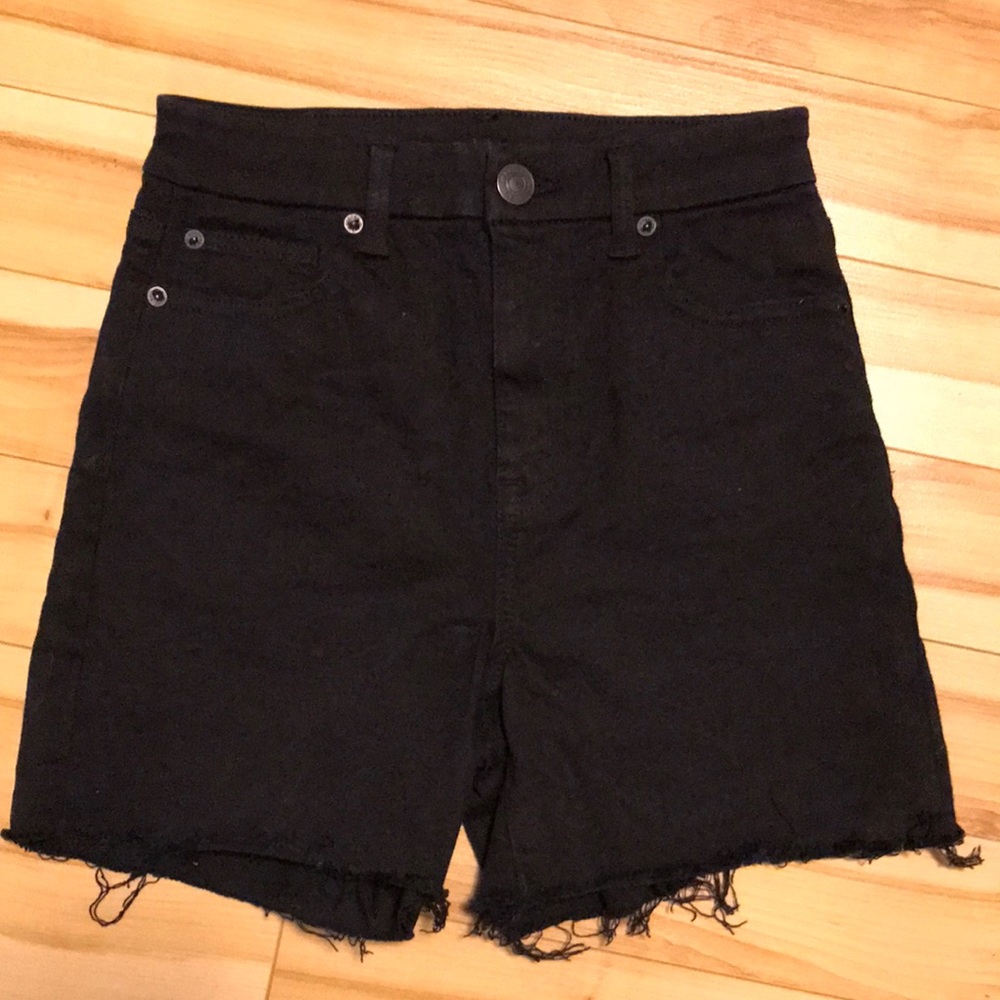 American eagle high rise shortie shorts